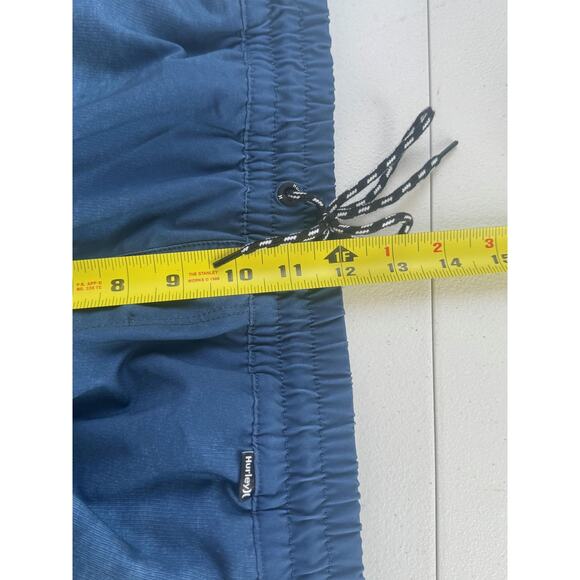 Hurley Shorts Mens Medium Blue Green Phantom Swim Trunks Ombre Surd Water Sports - Picture 14 of 16